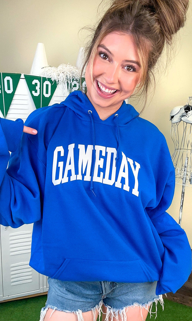 Game Day Flock Graphic Hoodie