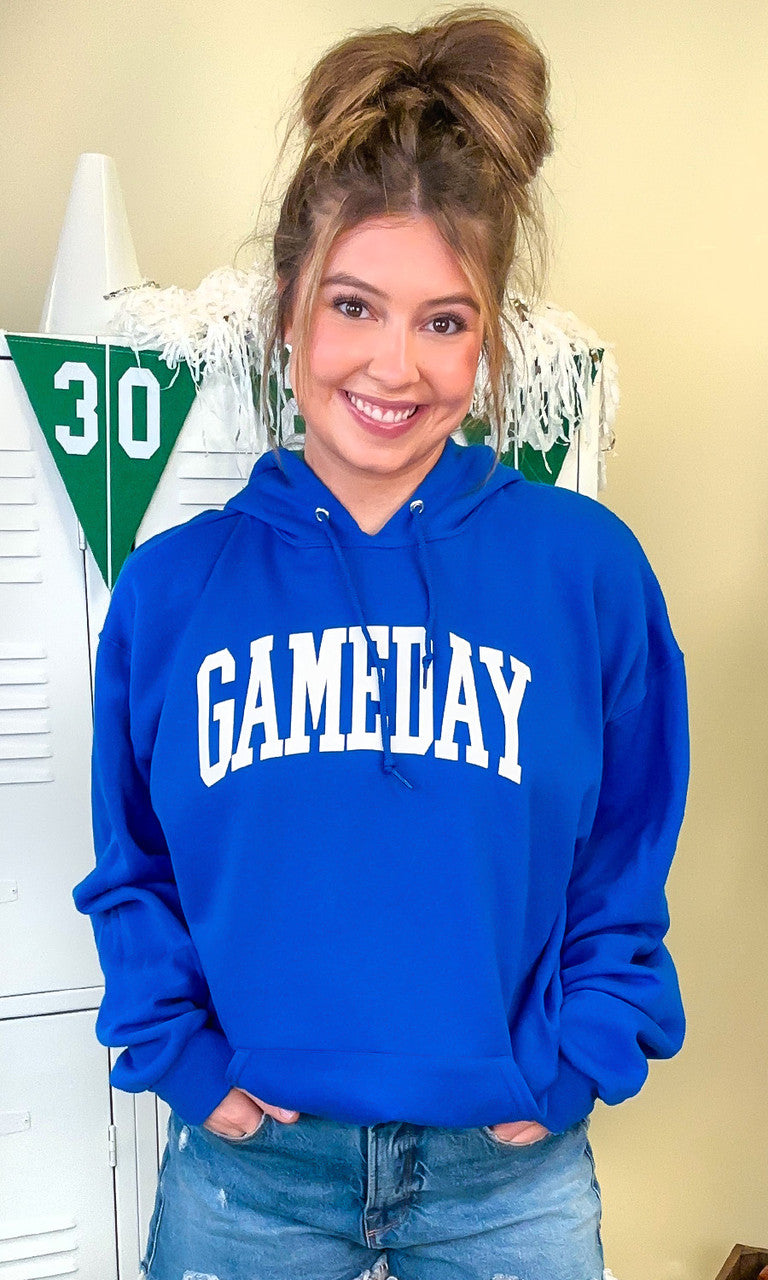 Game Day Flock Graphic Hoodie
