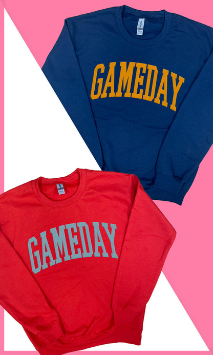 Game Day Flock Graphic Sweatshirt