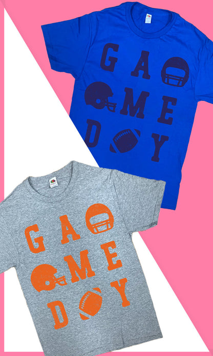 Game Day Football Typography Graphic Shirt