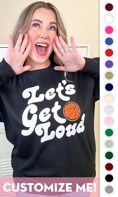 Get Loud Custom Sports Magic Puff Graphic Sweatshirt