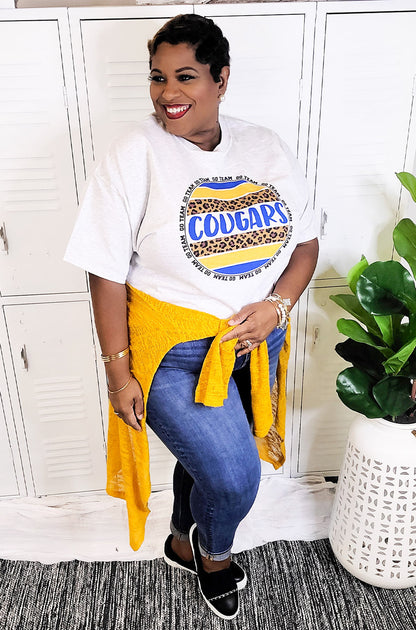 Go Team Custom Mascot T-Shirt