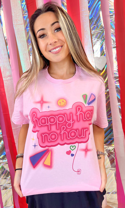 Happy Has No Hour Graphic T-Shirt
