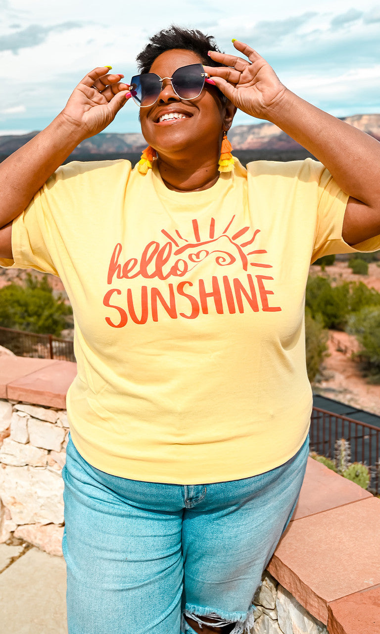Hello Sunshine Graphic T-Shirt