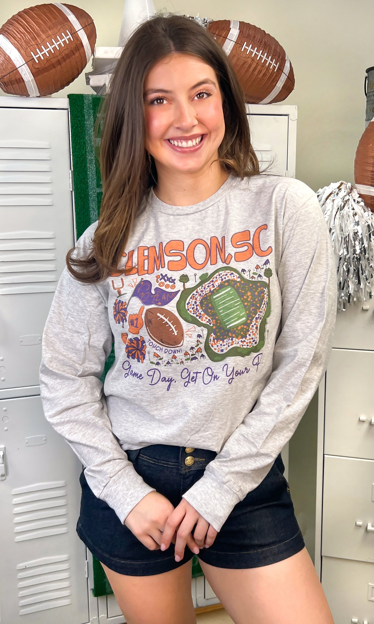 Home Mascots Graphic Long Sleeve T-Shirt