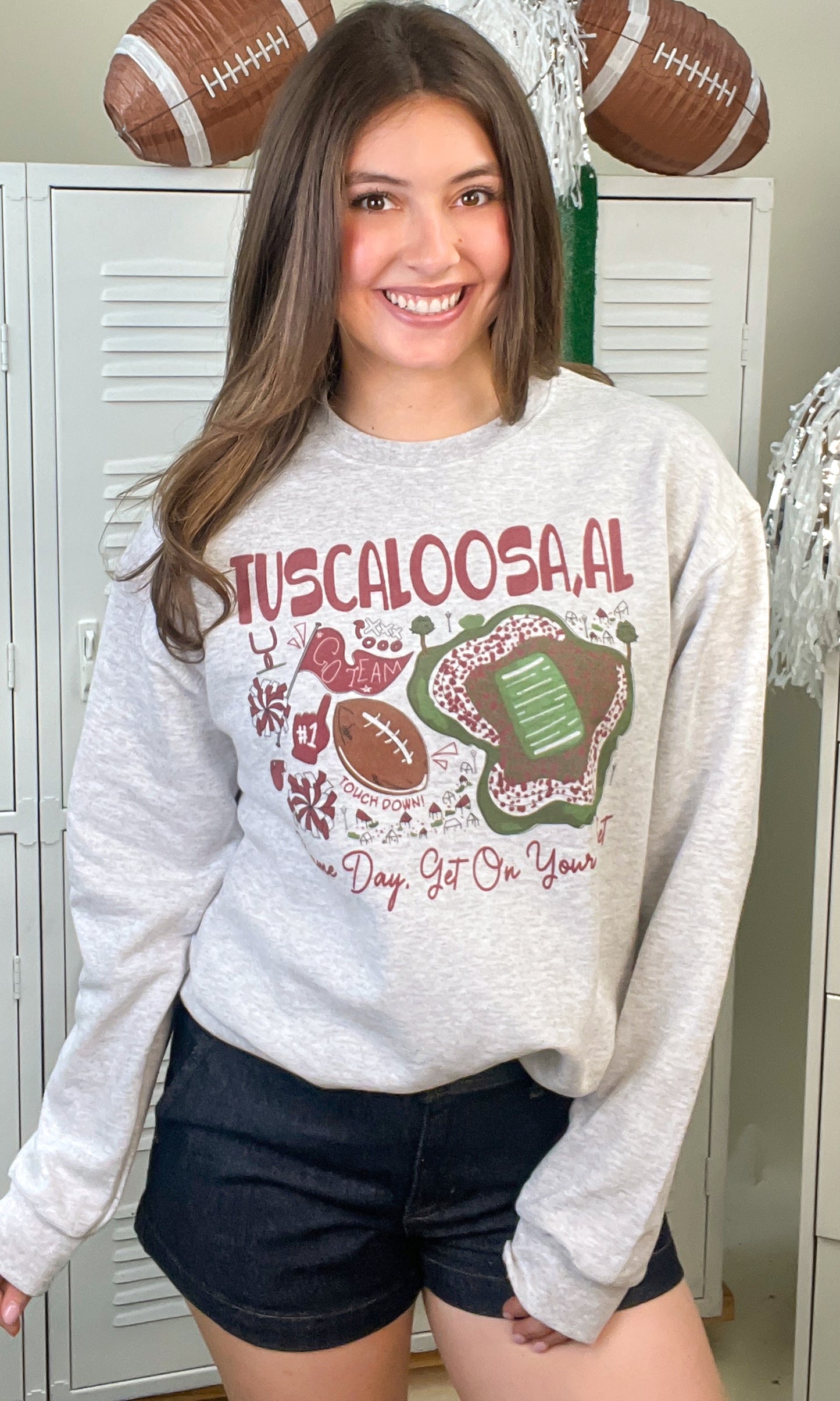 Hometown Mascots Graphic Sweatshirt