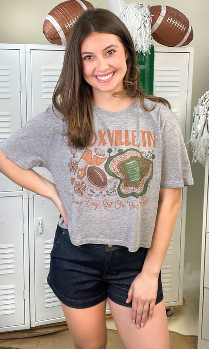 Hometown Mascots Graphic Crop Top