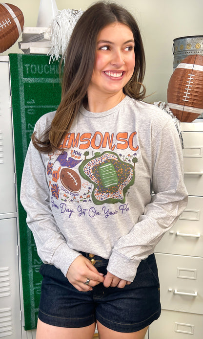 Home Mascots Graphic Long Sleeve T-Shirt