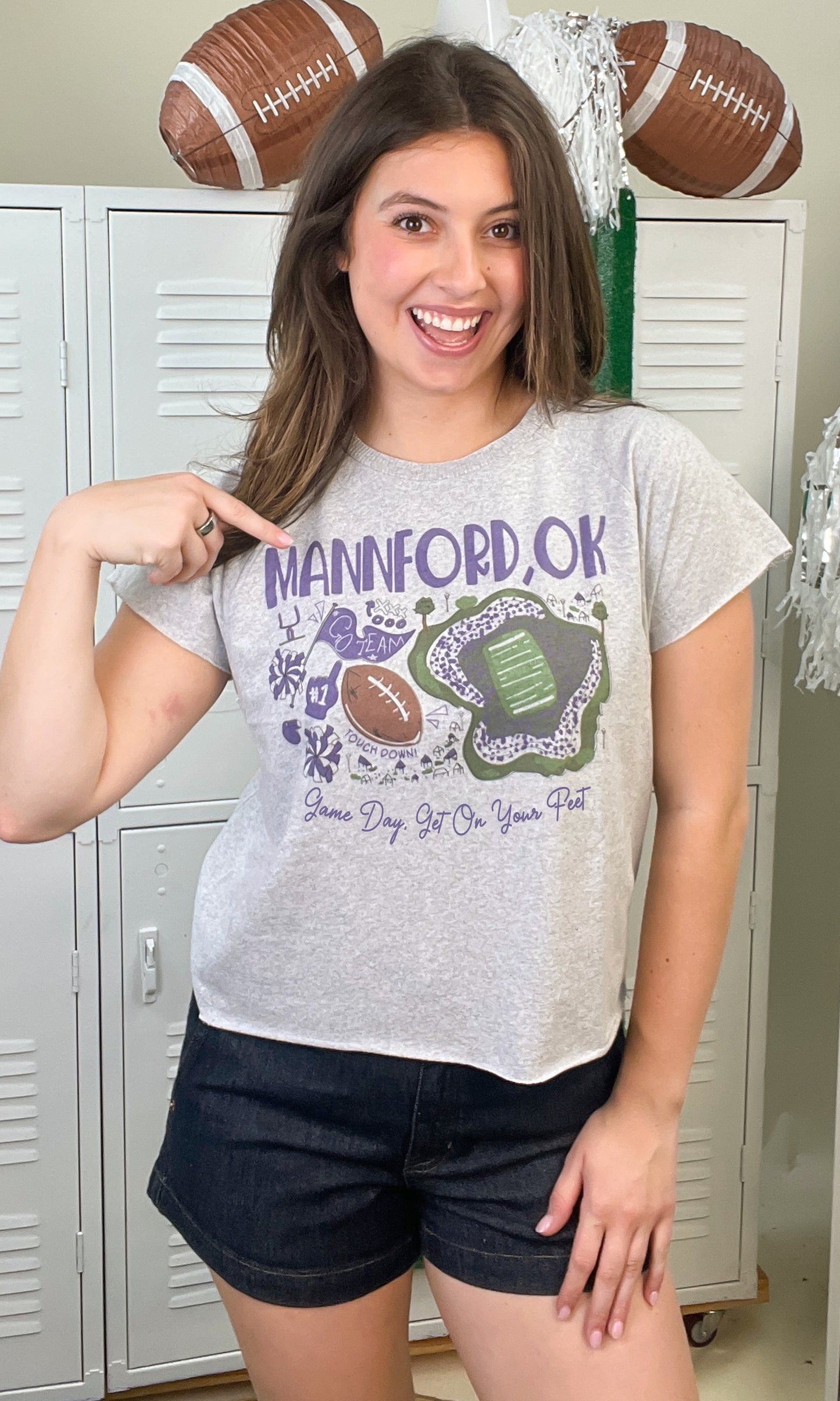 Hometown Mascots Edgy Graphic Shirt