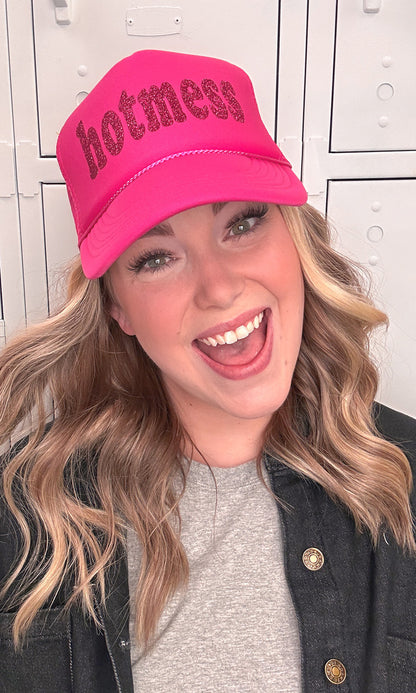 Glitter Hot Mess Trucker Hat