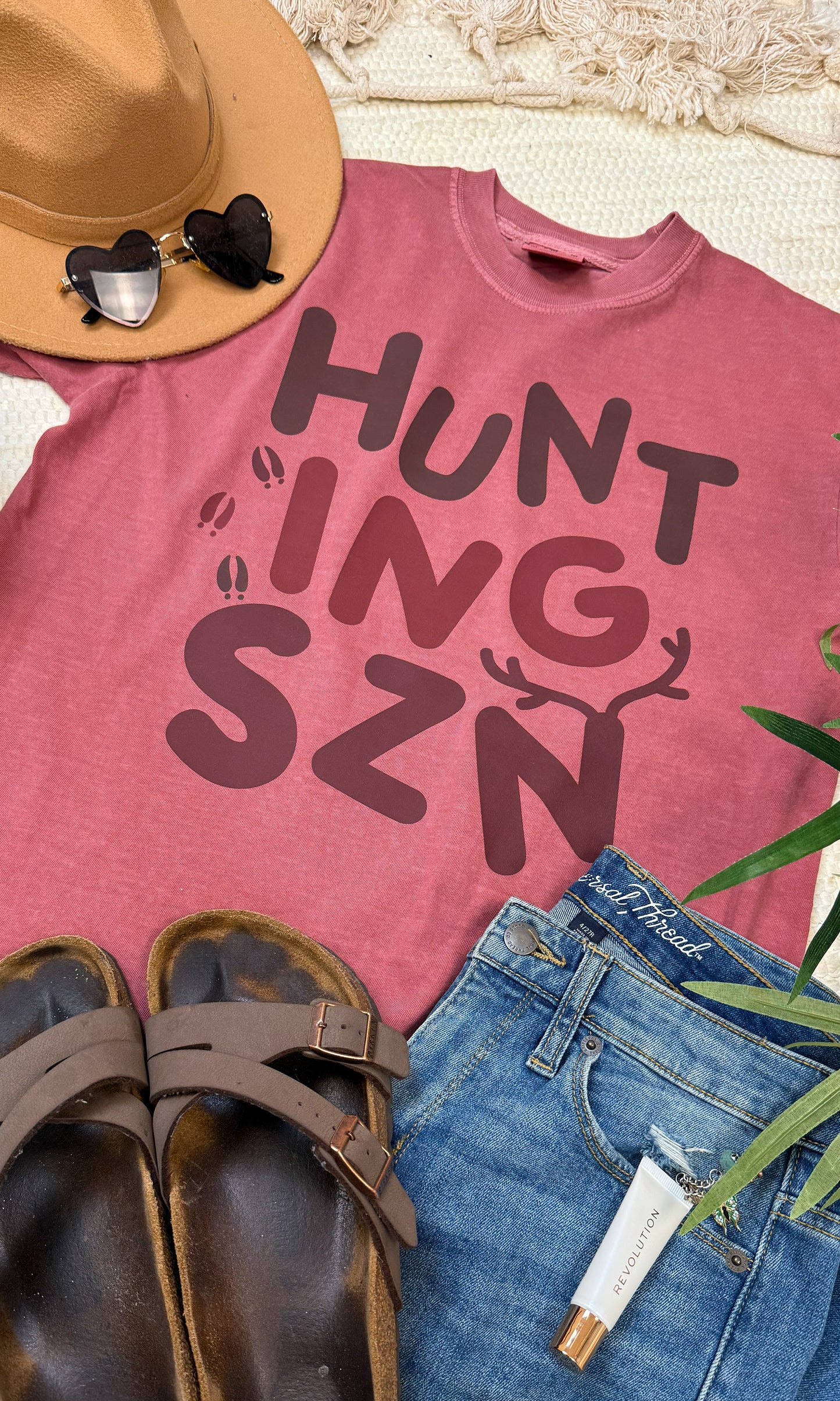 Hunting SZN Comfort Color Graphic T-Shirt