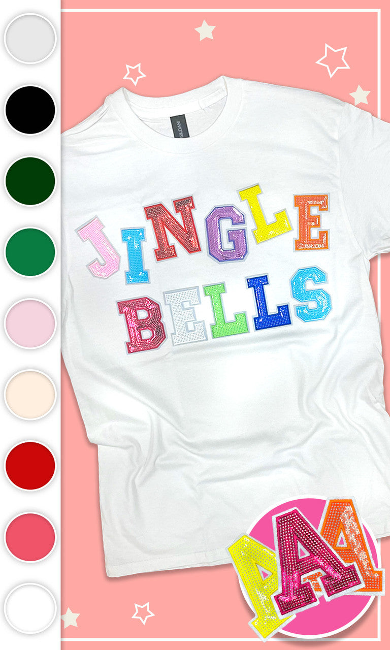 Jingle Bells Sequin Graphic T-Shirt