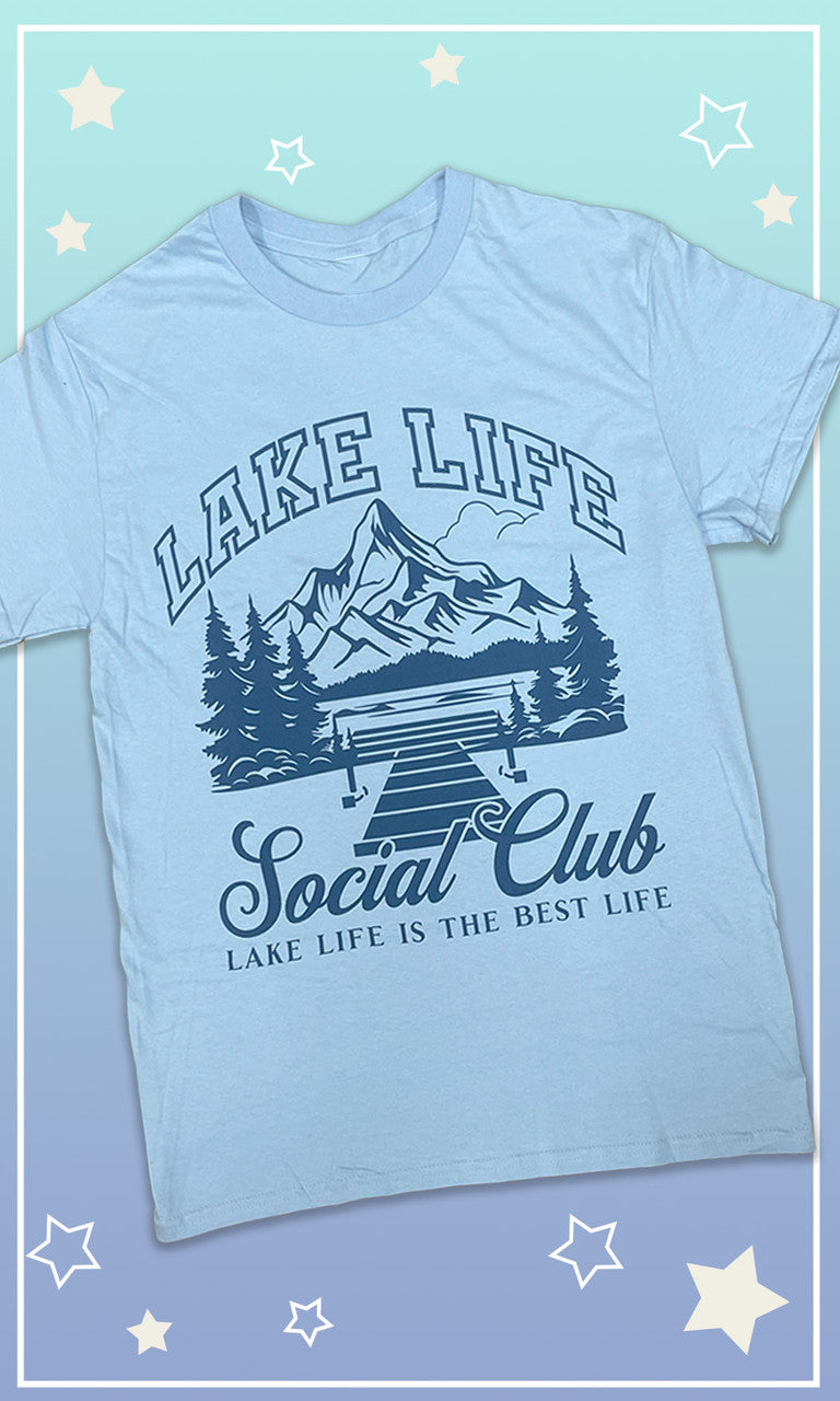 Lake Life Social Club Graphic T-Shirt