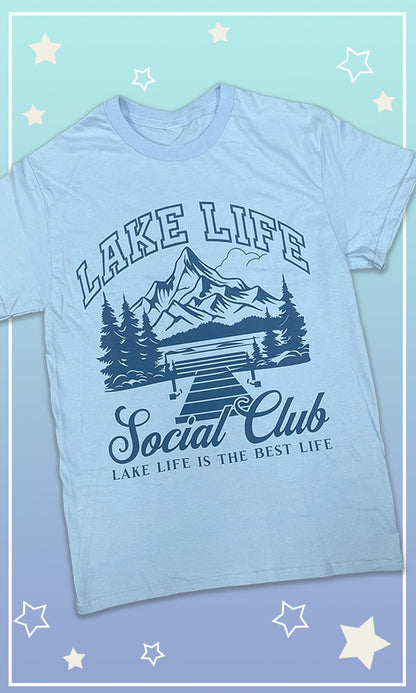 Lake Life Social Club Graphic T-Shirt