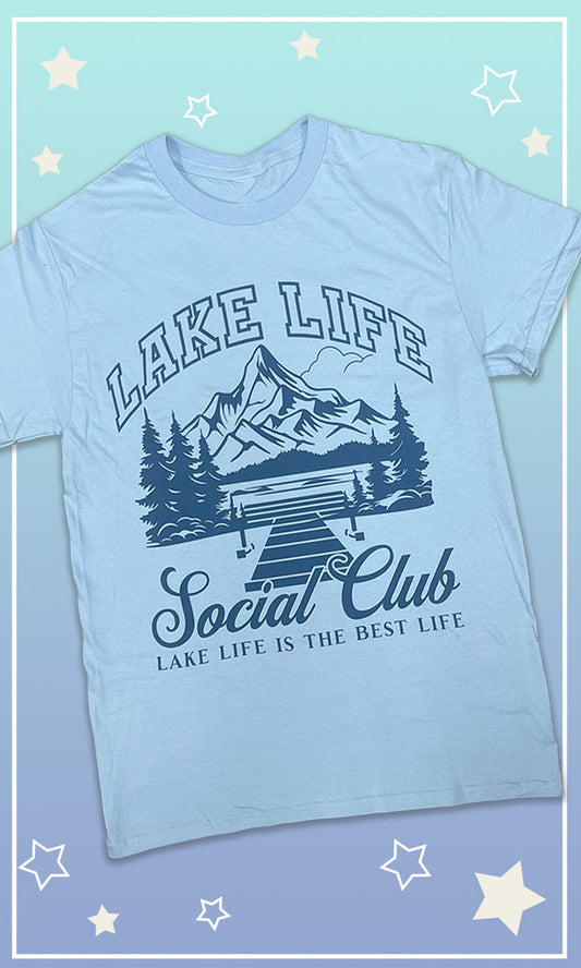 Lake Life Social Club Graphic T-Shirt