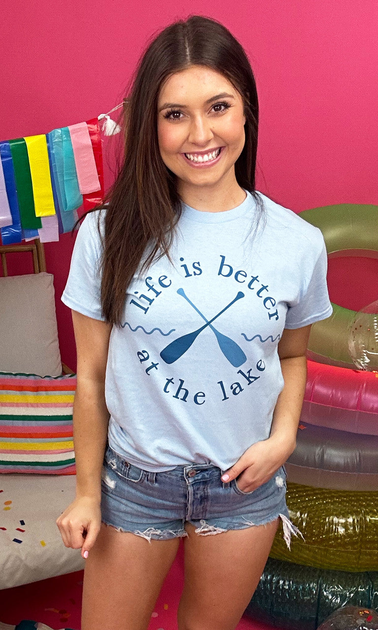 Life is Better at the Lake Graphic T-Shirt