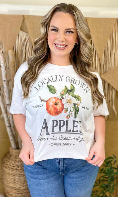 Locally Grown Fruit Graphic T-Shirt