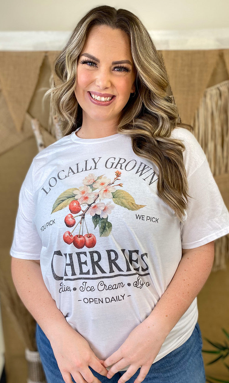 Locally Grown Fruit Graphic T-Shirt