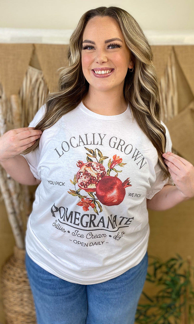 Locally Grown Fruit Graphic T-Shirt