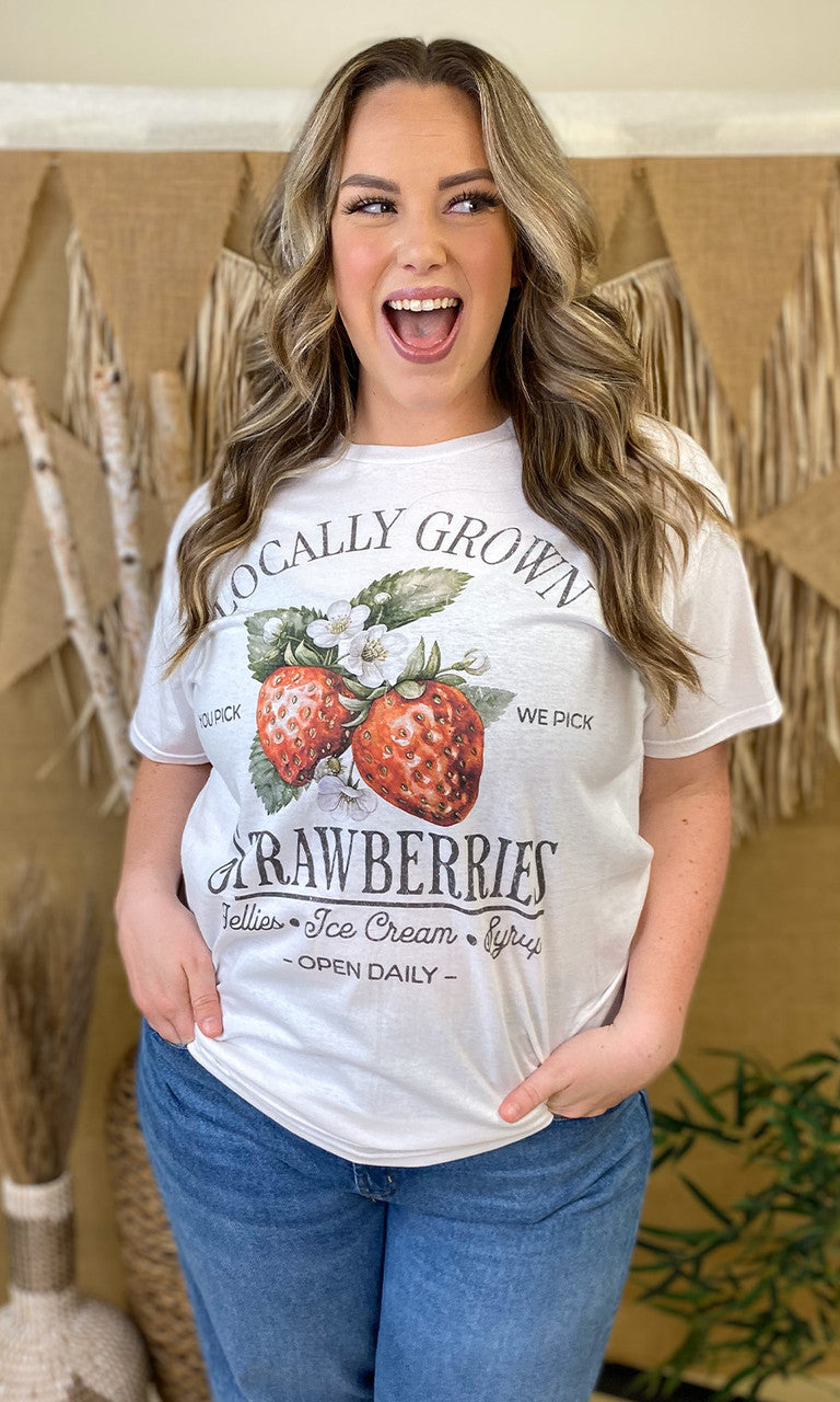 Locally Grown Fruit Graphic T-Shirt