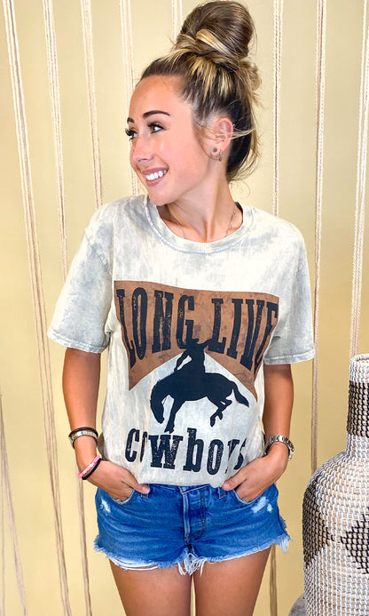Long Live Cowboys Mineral Washed Shirt