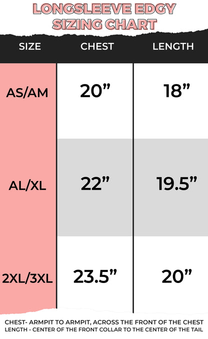 Farm Fresh Pumpkins Fall Edgy LS Graphic Shirt