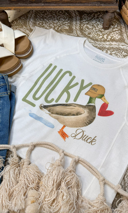 Lucky Duck Edgy Graphic Shirt