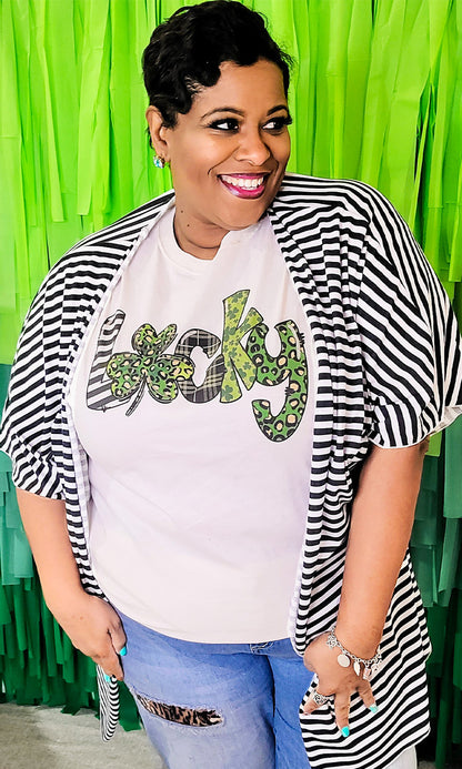 Lucky Pattern T-Shirt