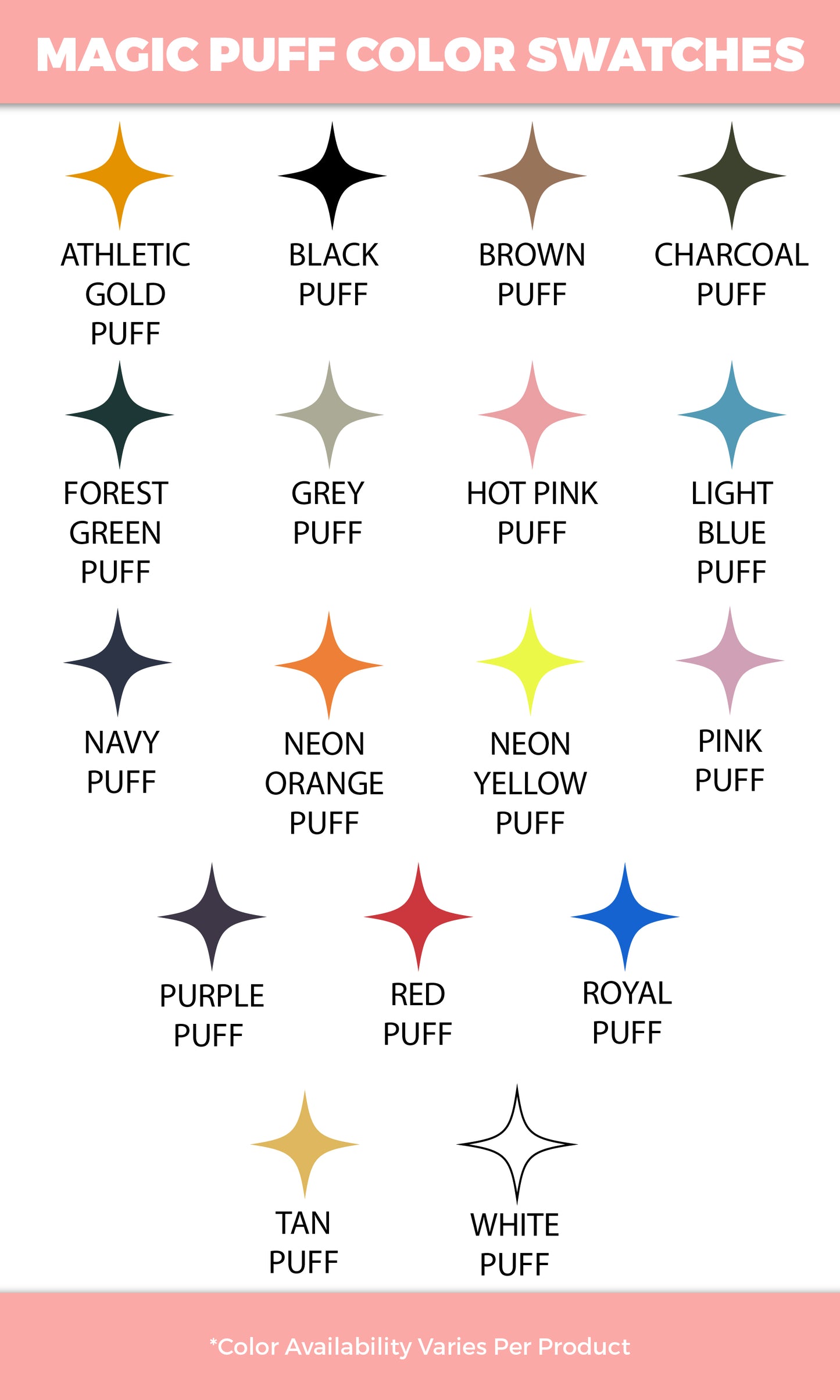 Custom Magic Puff Stacked Graphic Sweatshirt