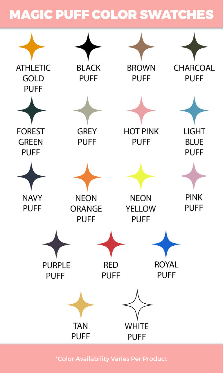 Game Day Script Puff Graphic Crop Top