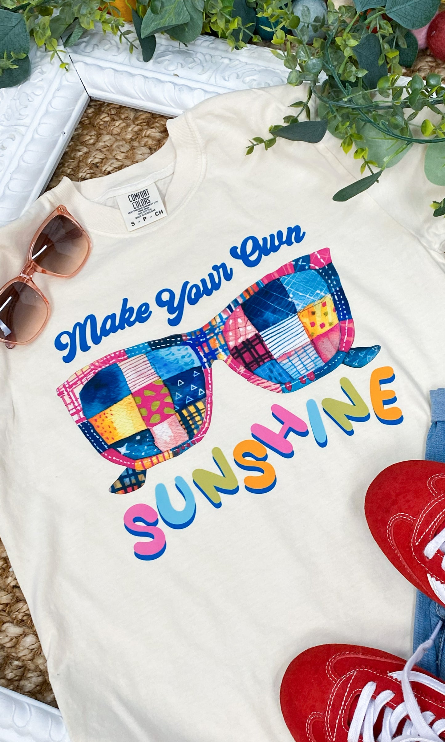 Make Your Own Sunshine Comfort Color Graphic T-Shirt