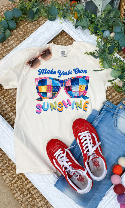 Make Your Own Sunshine Comfort Color Graphic T-Shirt
