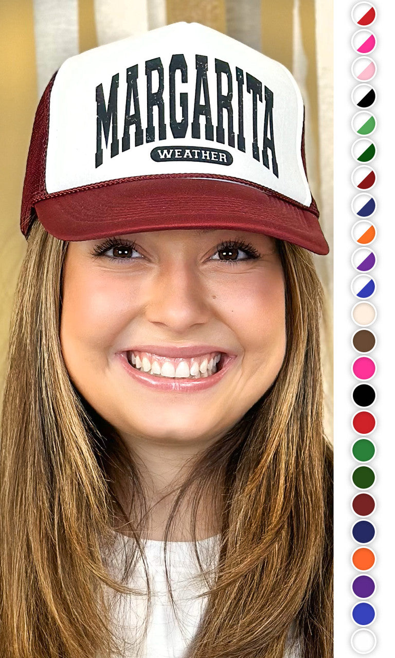 Margarita Weather Trucker Hat