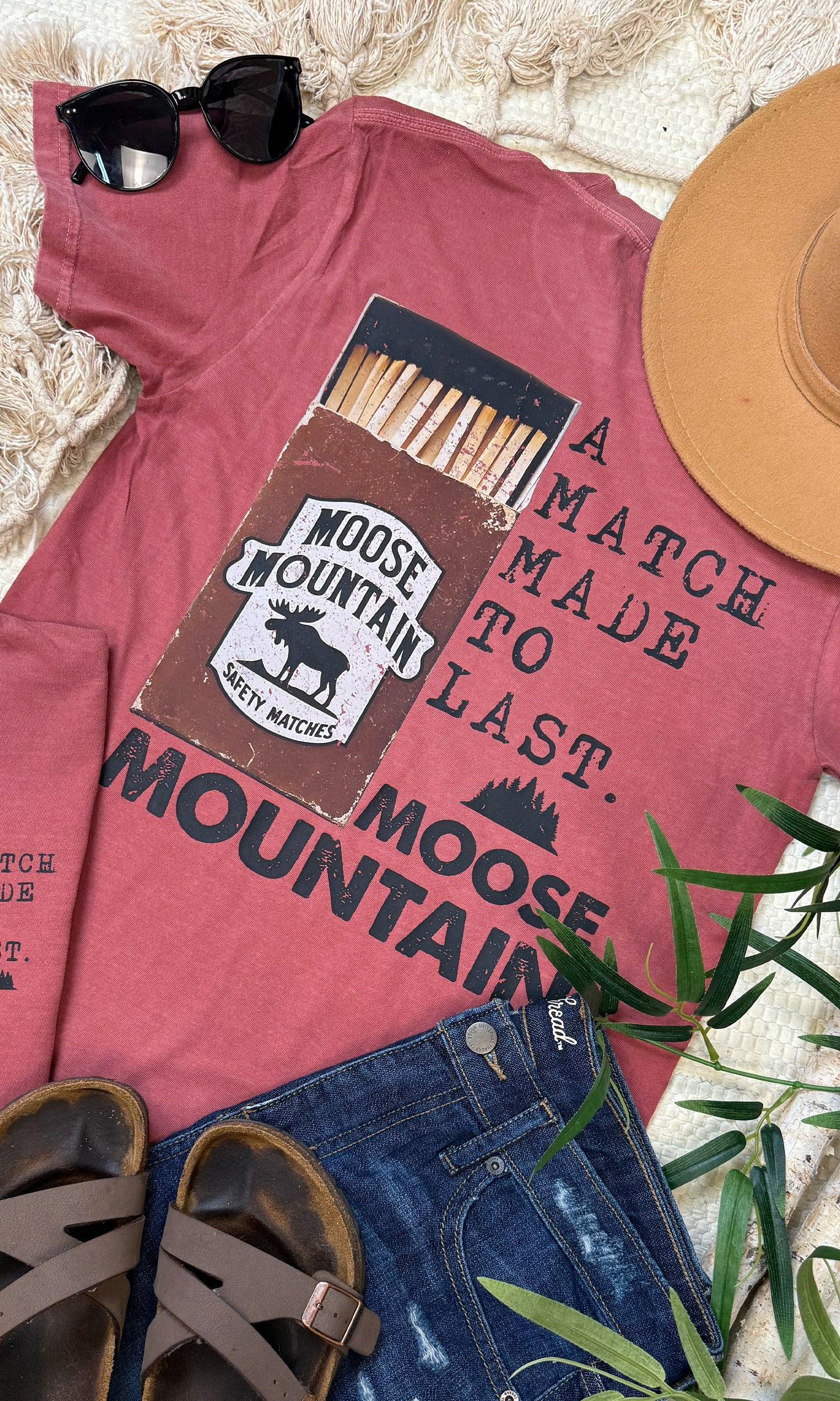 Moose Mountain Comfort Color Graphic T-Shirt