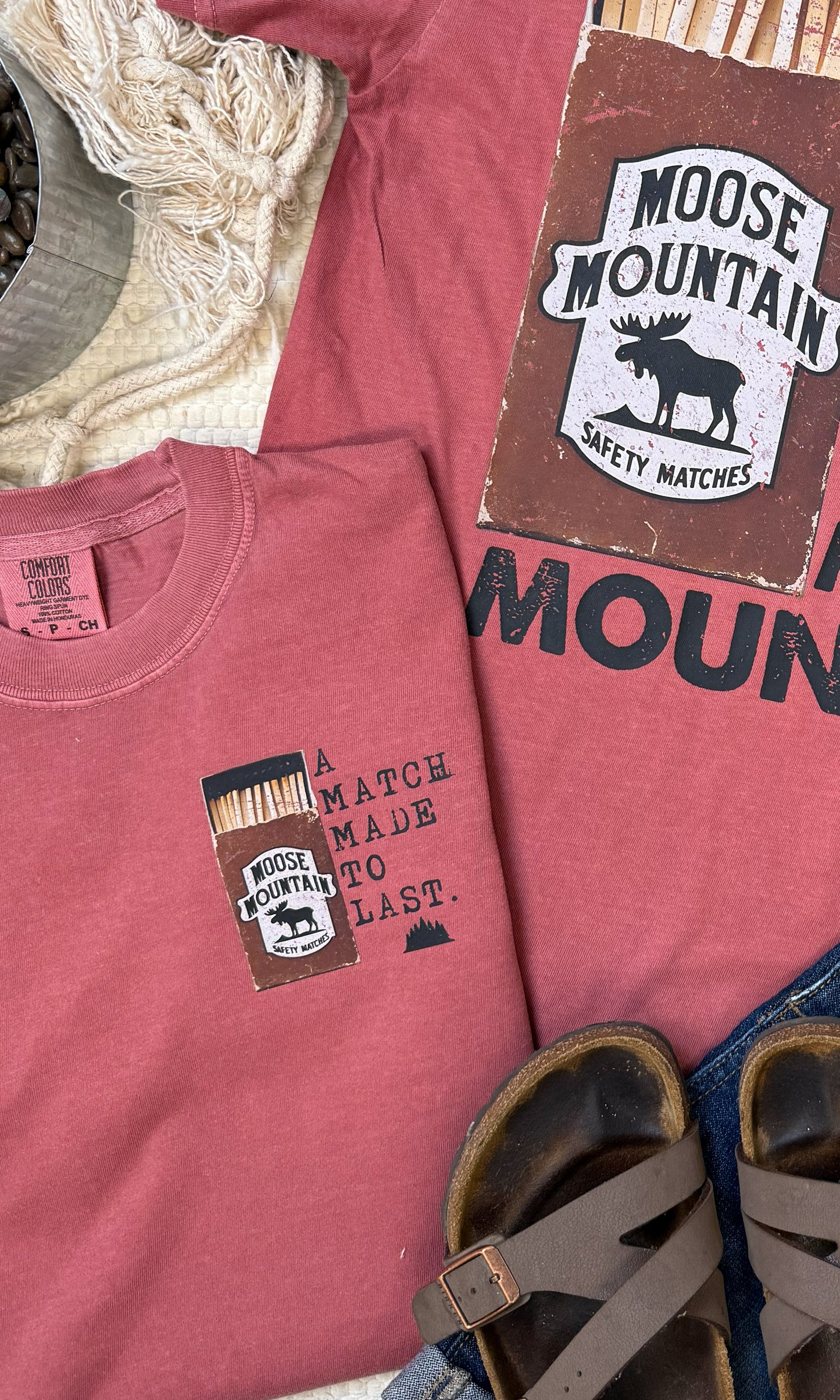 Moose Mountain Comfort Color Graphic T-Shirt