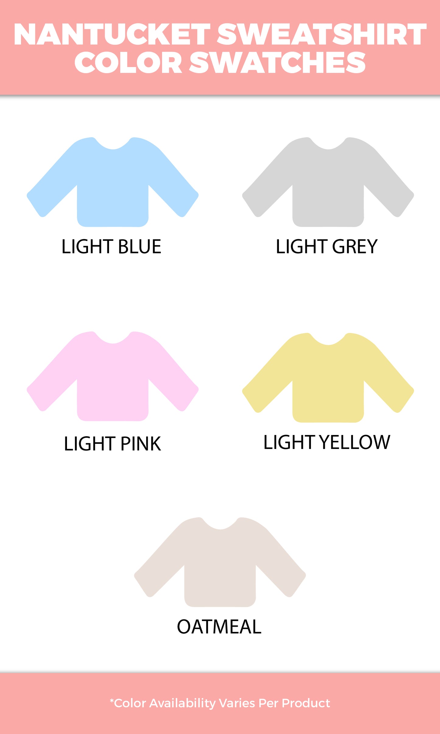 Floral Block Graphic Nantucket Graphic Sweatshirt