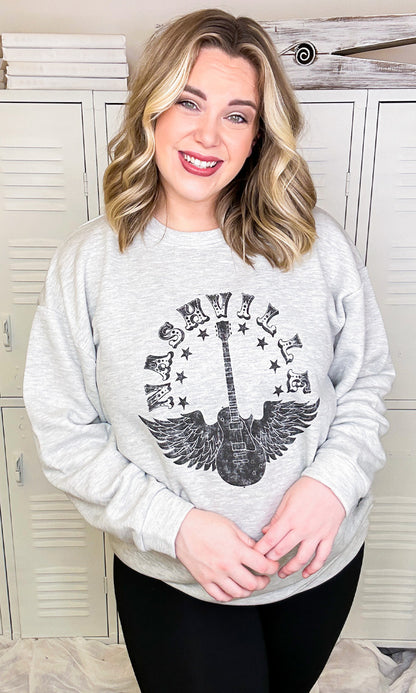 Nashville Guitar Sweatshirt