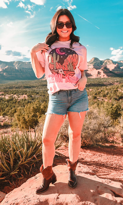 Neon Moon Graphic T-Shirt
