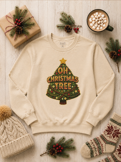 Oh Christmas Tree Ugly Sweather Graphic Sweatshirt