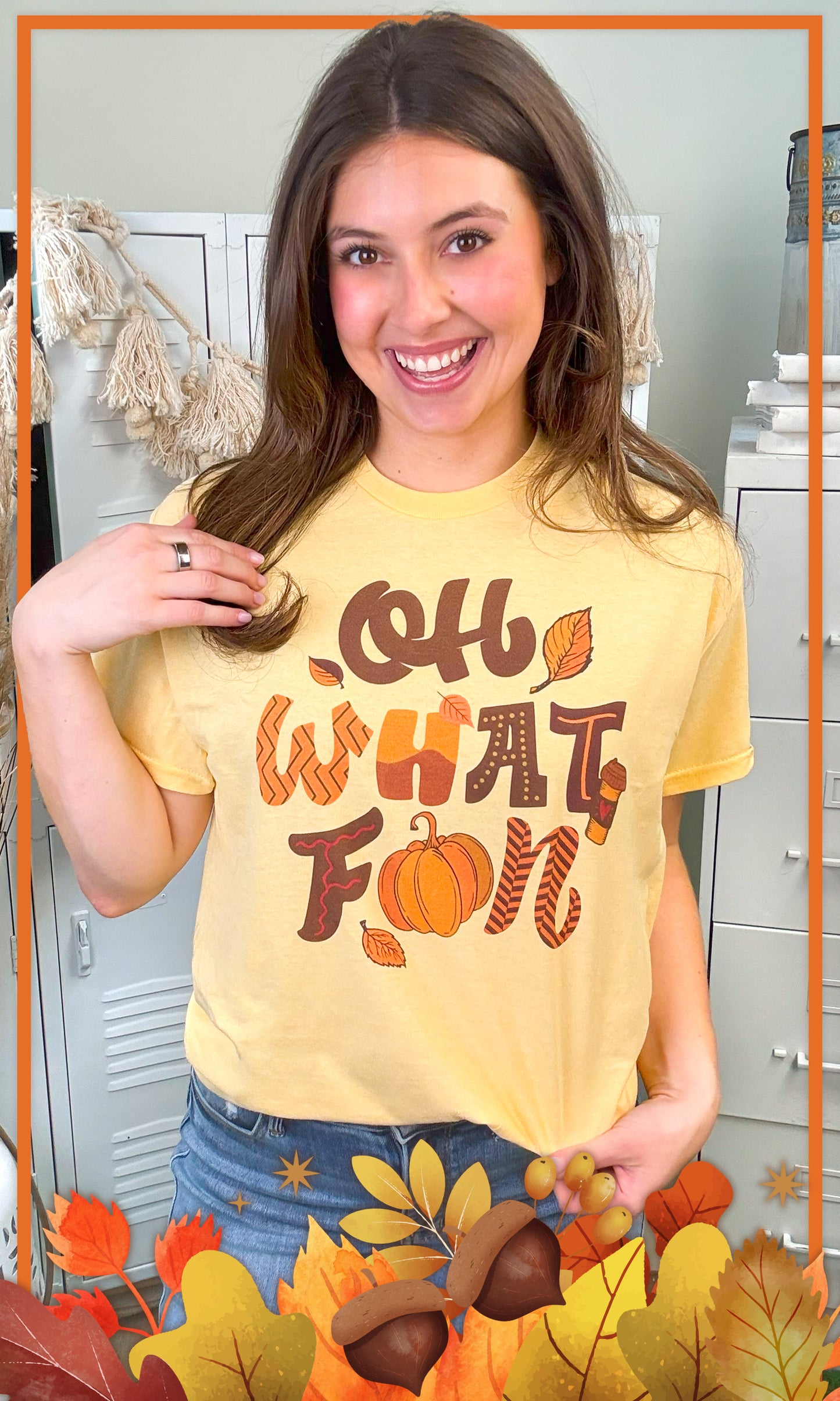 Oh What Fun Fall Graphic Shirt