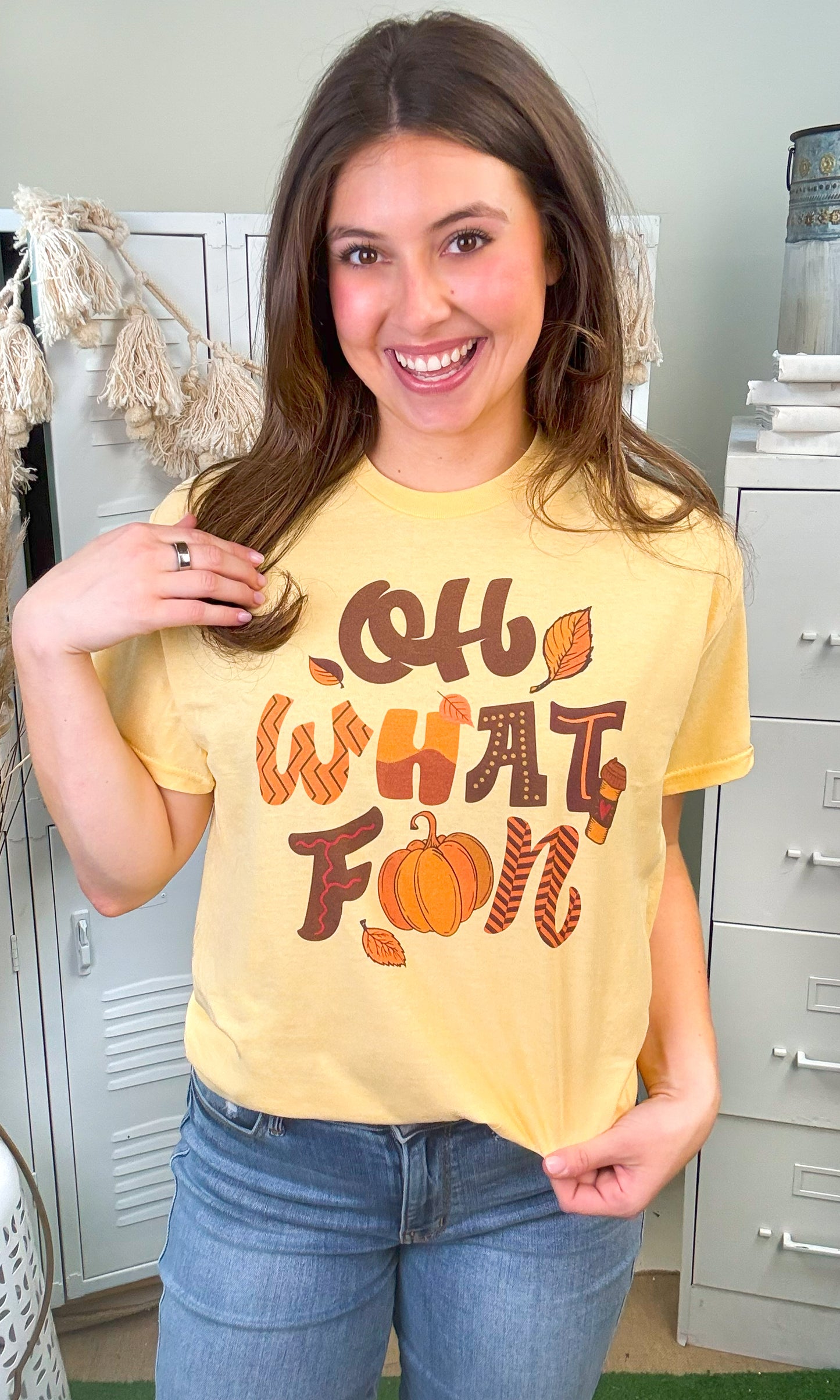 Oh What Fun Fall Graphic Shirt