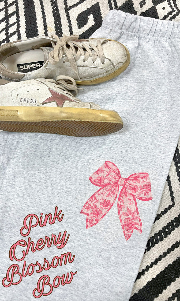 Big On Bows Graphic Sweatpants