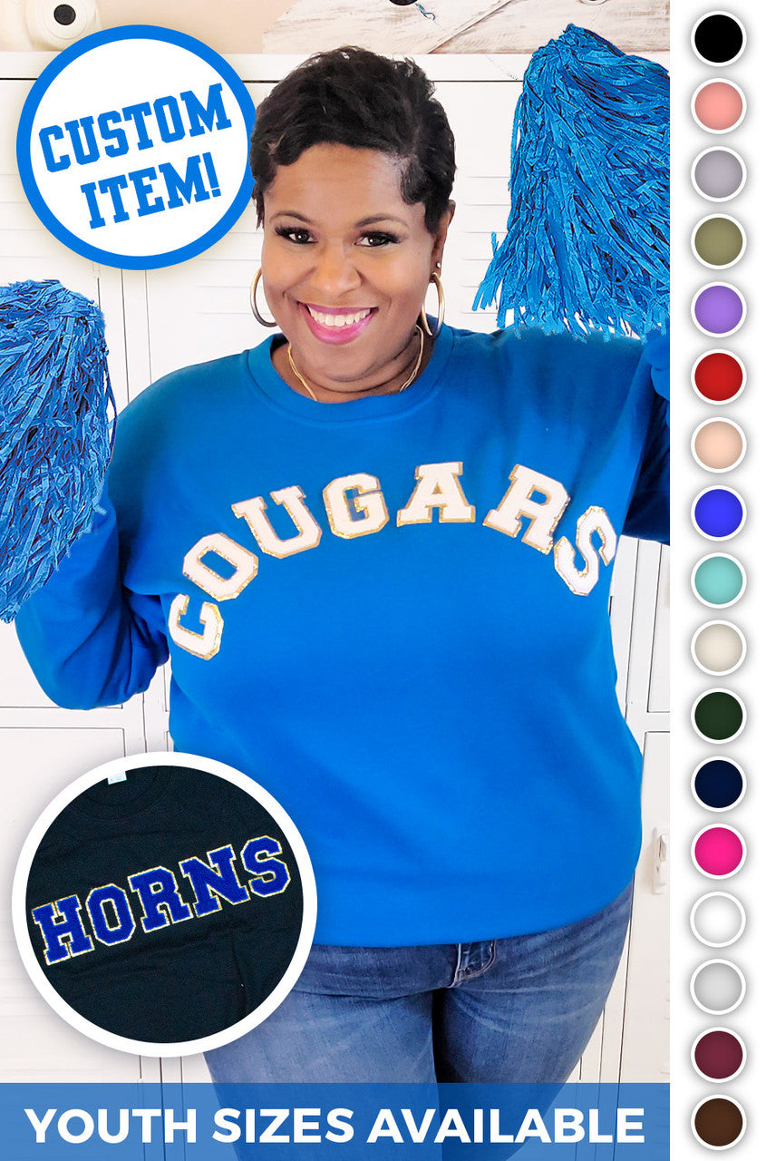 Mascot Chenille Sweatshirt