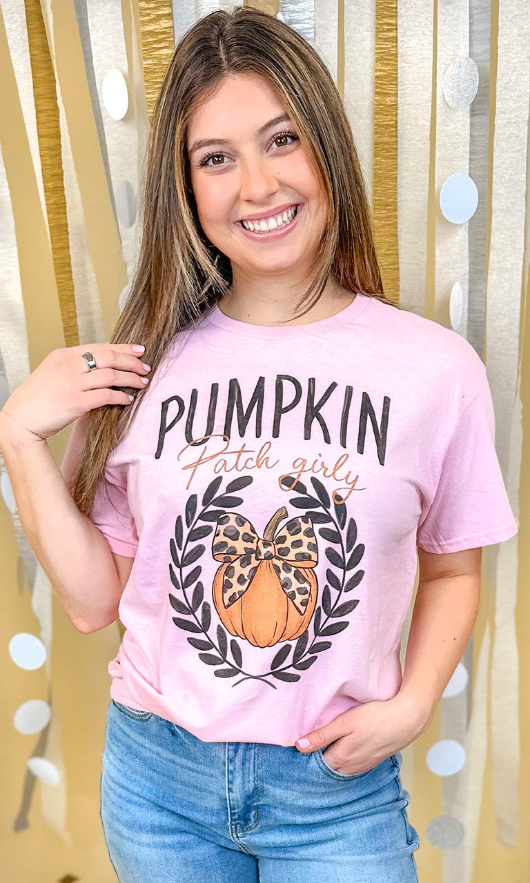Pumpkin Patch Girly Graphic Shirt