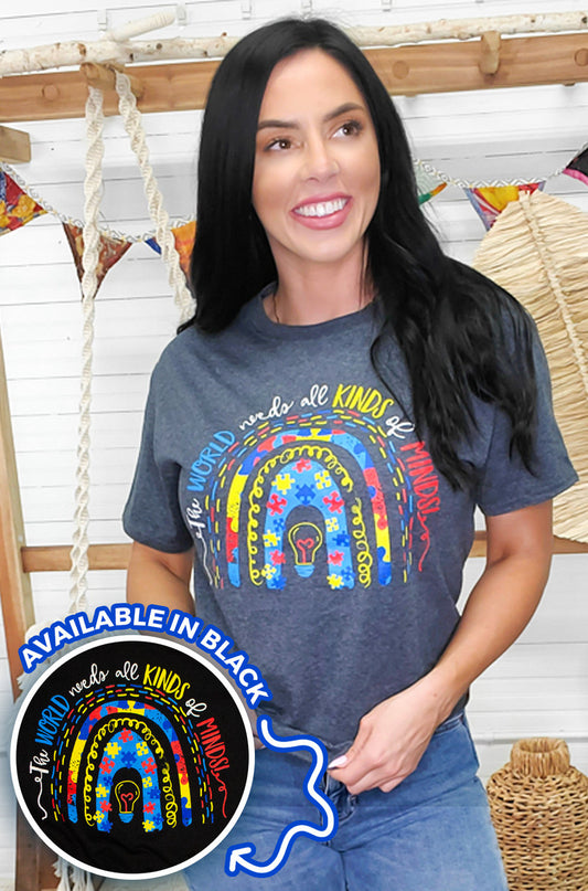 Puzzle Arches Autism Awareness T-Shirt