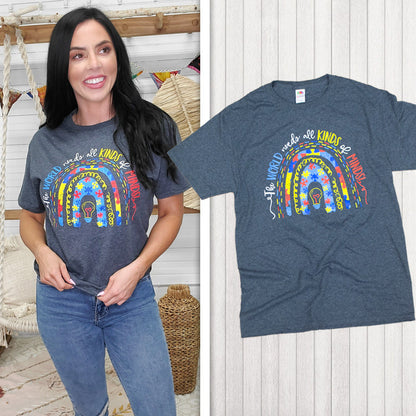 Puzzle Arches Autism Awareness T-Shirt