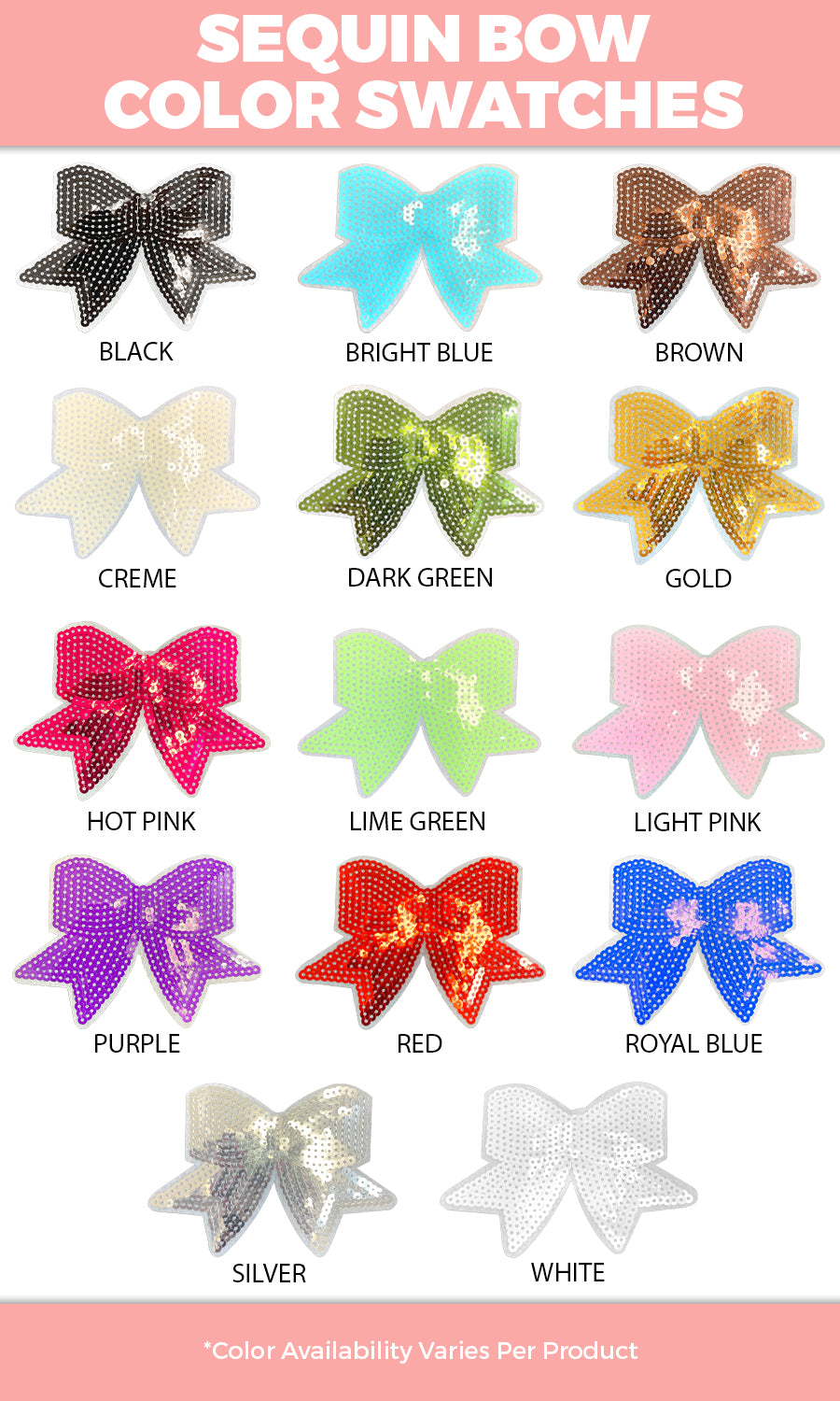 Sparkle Bow Sequin Trucker Hat