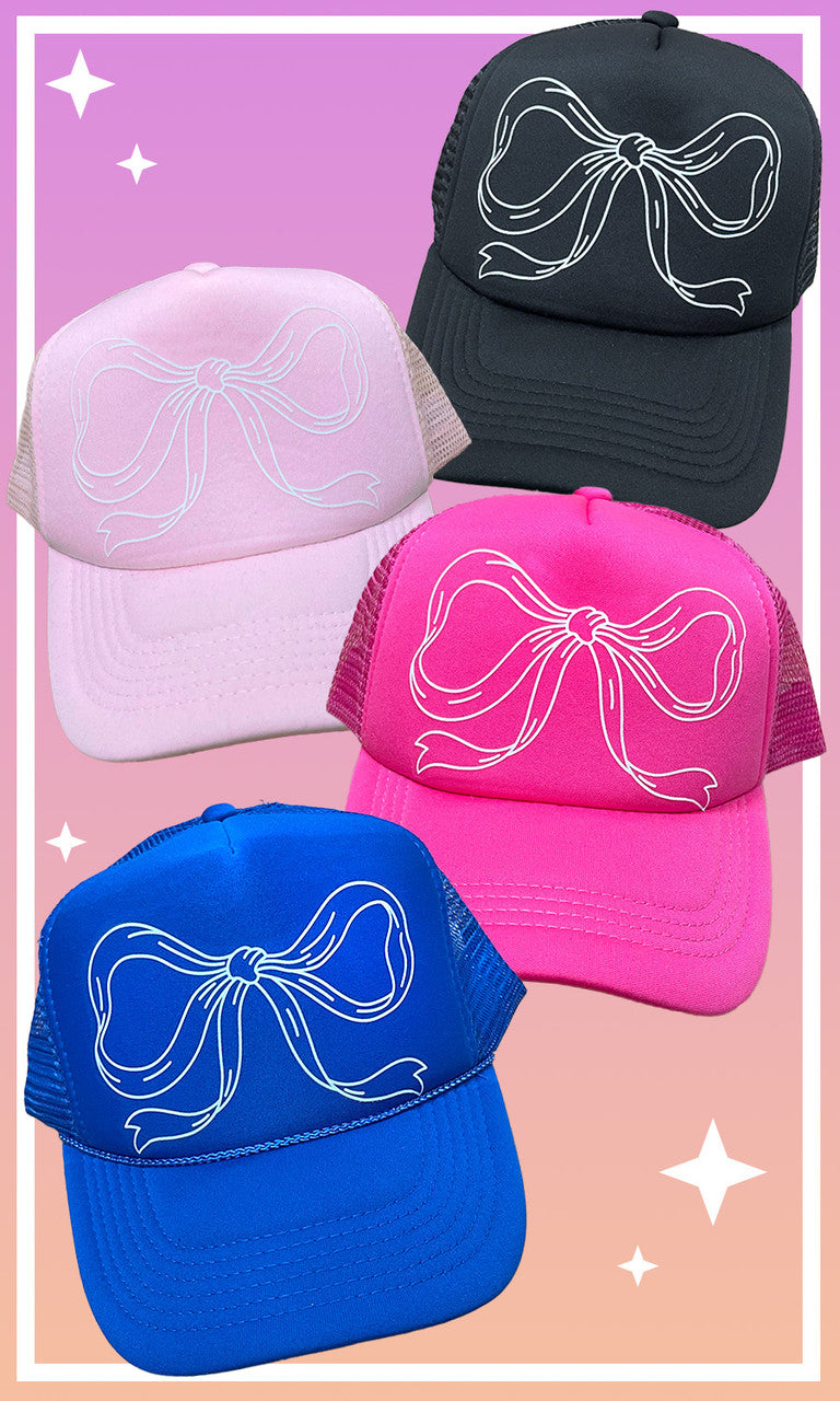 Simple Bow Trucker Hat