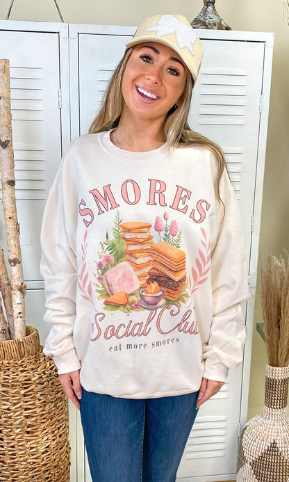 Smores Social Club Graphic Sweatshirt
