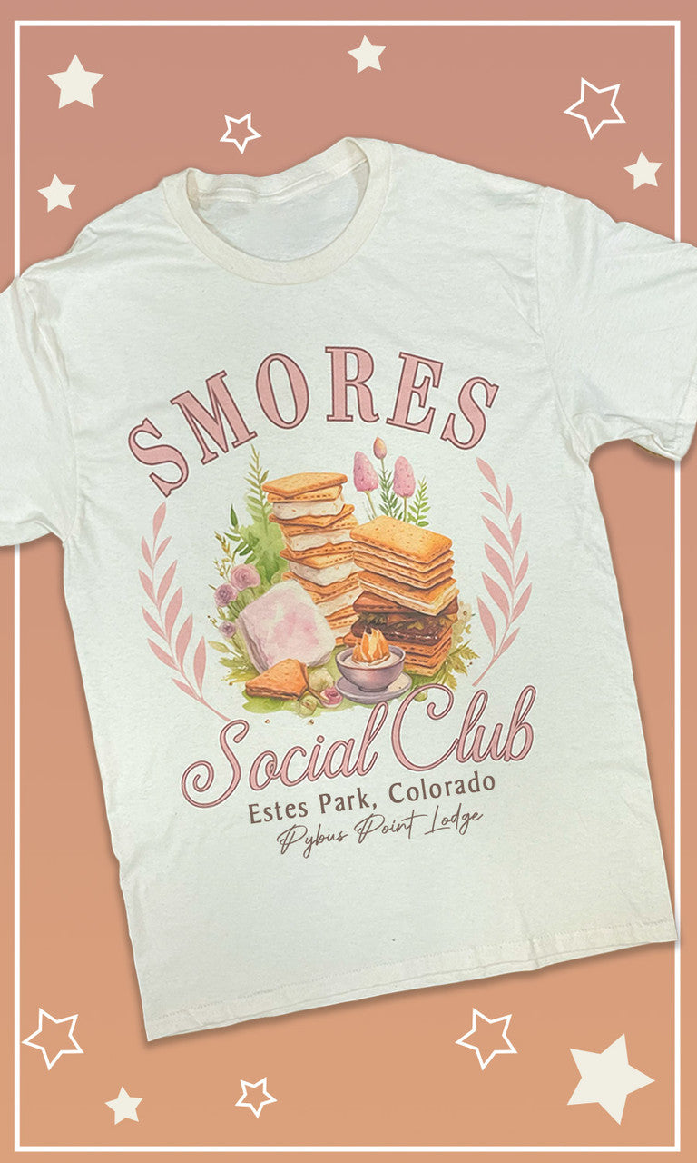 Smores Social Club Custom Graphic T-Shirt